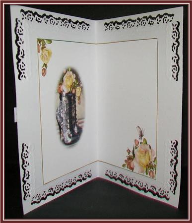 Vinatge Boots Blank Insert by Rae Trees