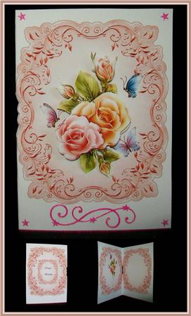 Leafy Template Shaped Card and Insert by Rae Trees