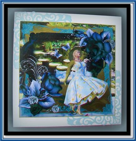 50's Style Daisy by the Lily Pond Mini Kit by Rae Trees