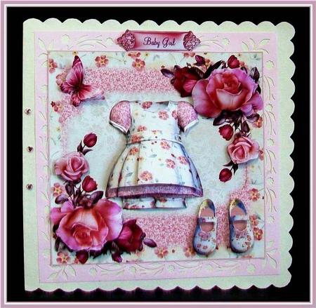 Retro Style Baby Girl/birthday Mini Kit by Rae Trees