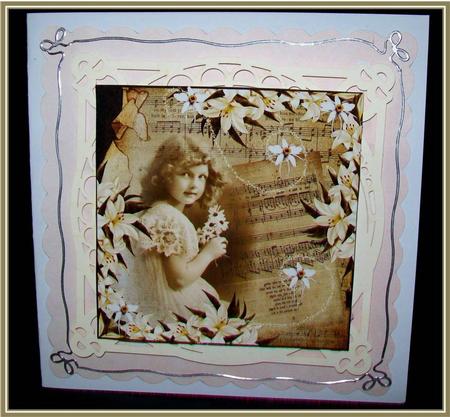 Vintage Sweetheart Topper & Bookmark by Rae Trees