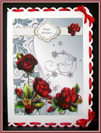 Red Roses by Rae Trees