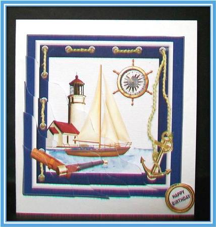 Lets Go Sailing Side Stacker by Rae Trees