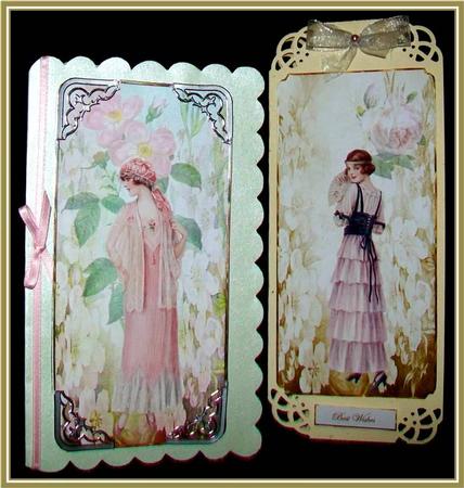 Vintage Ladies Dl Size Toppers by Rae Trees