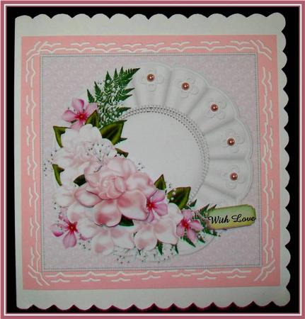8x8 Pink Gardenias by Rae Trees