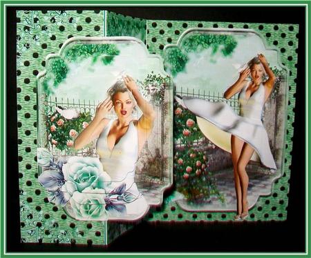 No Holes Fold Marilyn 50's Style Mini Kit by Rae Trees