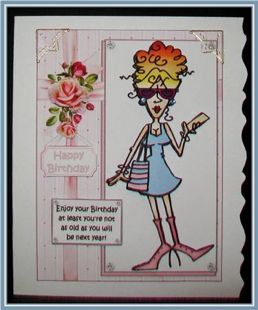 Rita Says Enjoy Your Birthday by Rae Trees