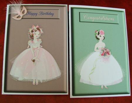 2 Cute A5 Wedding Toppers by Rae Trees