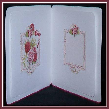 Shabby Chic Best Wishes Insert by Rae Trees