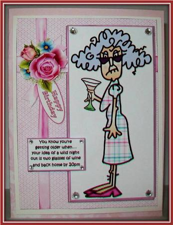 Stella Loves a Good Night Out Quick Card by Rae Trees