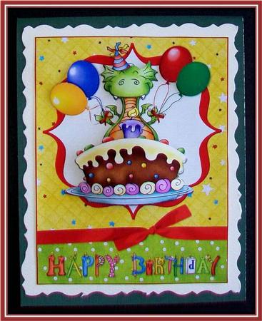 The Birthday Dragon Boy or Girl by Rae Trees