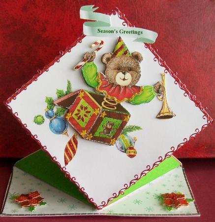 Christmas Jack in the Box by Rae Trees