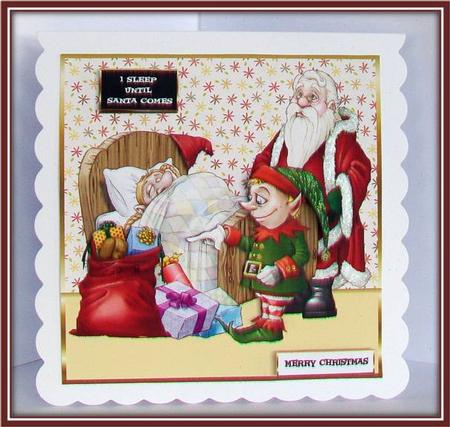 1 Sleep Until Santa Comes by Rae Trees