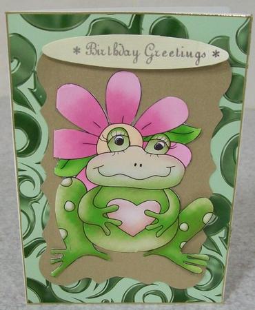 Metallic Pale Green by Rae Trees