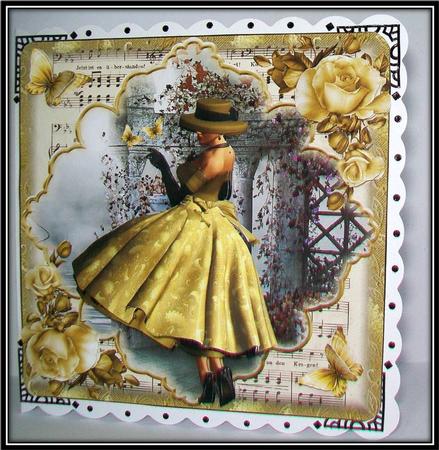 1950's Style the Golden Girl by Rae Trees