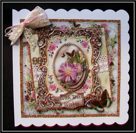 Shabby Chic Picture Frame by Rae Trees