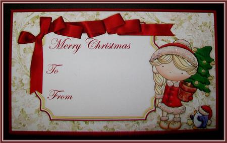 Daisys Christmas Tree Christmas Money Wallet by Rae Trees