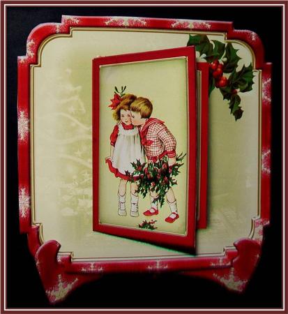 Children at Christmas Poetry Book Card Mini Kit by Rae Trees