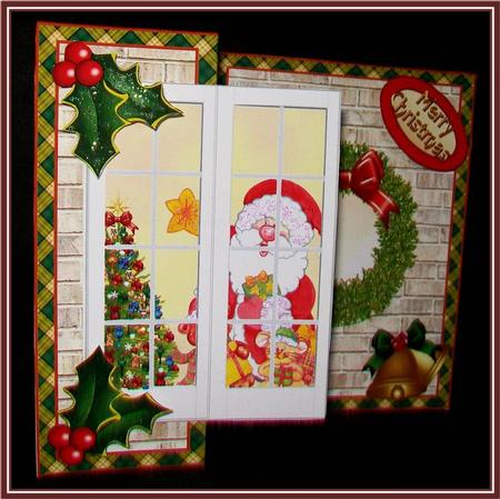 Fold Back Mini Kit -'santa's Here' by Rae Trees
