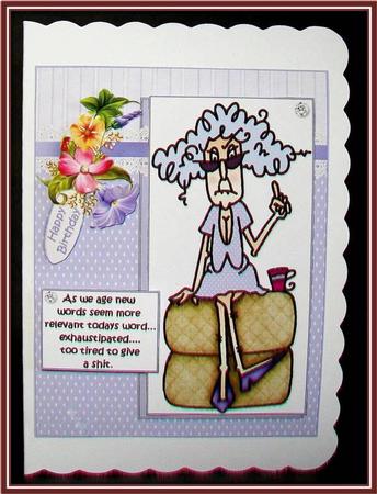 Stella Has a New Word Quick Card by Rae Trees