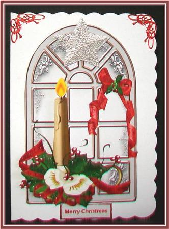 Christmas Window 3 by Rae Trees
