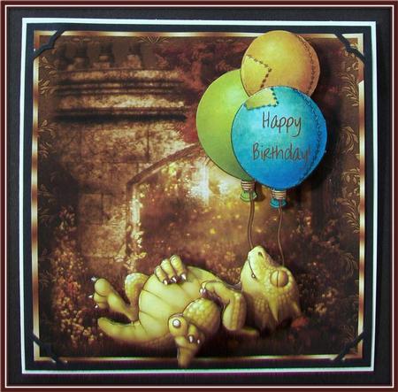 Time to Dream Card Front Kit by Rae Trees