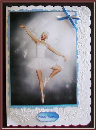 Ballerina Fairy 4 A4 by Rae Trees