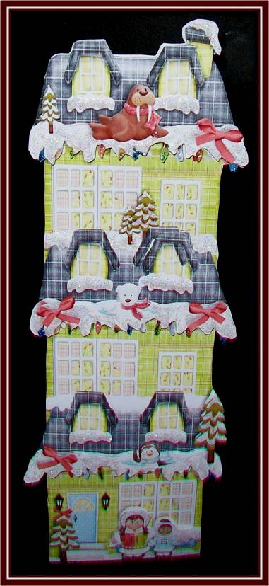 Long Tall Alley Large Dl Mini-kit - Green House by Rae Trees