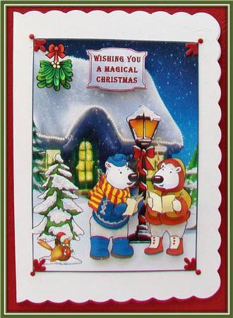 Polar Bears Sing Carols by Rae Trees
