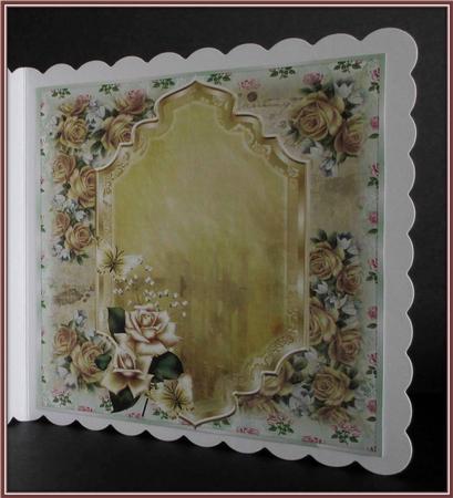 Insert to Compliment Antique Rose by Rae Trees