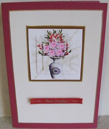 A5 Card Front Pyramage by Rae Trees