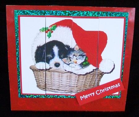 Snuggle Up for Christmas Panel by Rae Trees