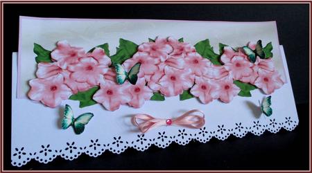 Large Dl Spring Pink Petunias by Rae Trees