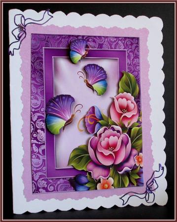 Enchanted Flowers & Butterflies. by Rae Trees