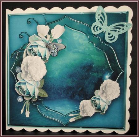 At the Pond 8" x 8" Mini Kit by Rae Trees