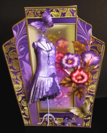 The Lilac Flapper Dress Topper by Rae Trees