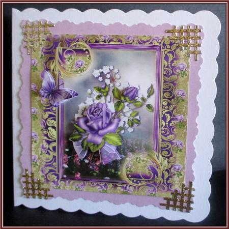 The Lilac Rose Topper by Rae Trees