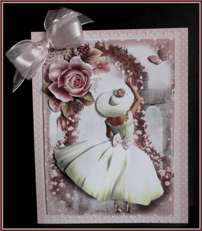 The Pink Rose Arch Topper by Rae Trees