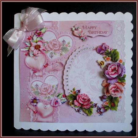 Hearts and Flowers Mini Kit by Rae Trees