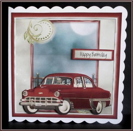 The Wonderful Red Chevy by Rae Trees