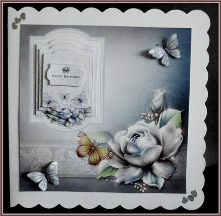 Blue Roses Mini Kit by Rae Trees