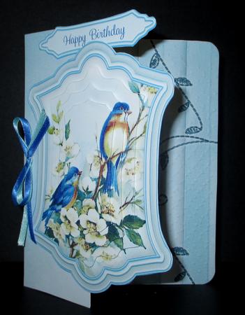 6 Cu 8x8 Swirl Border Papers by Rae Trees
