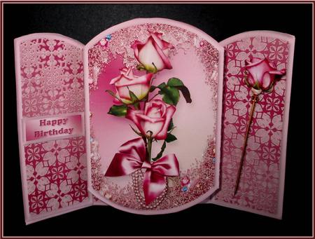 Sweet Roses Pop-out Mini Kit by Rae Trees