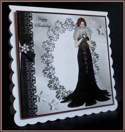 Lady in Black by Rae Trees