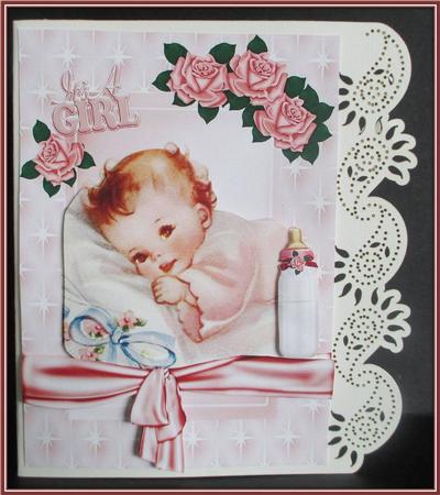 Sleeptight! Little One Baby Girl Sleeping by Rae Trees