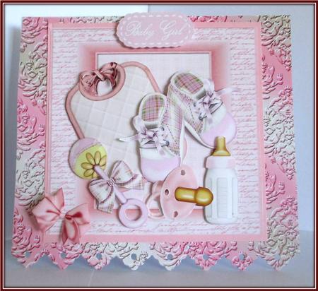 Baby Girl 8x8 Mini Kit by Rae Trees