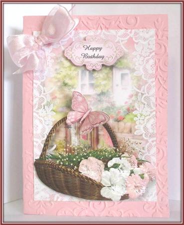 A Basket of Flowers for You - Rose Cottage by Rae Trees