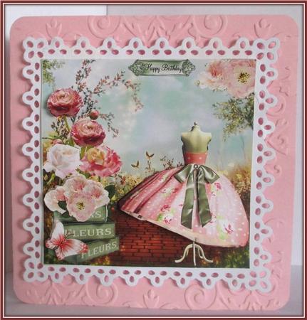 Vintage Ladies Fleur Dress Topper by Rae Trees