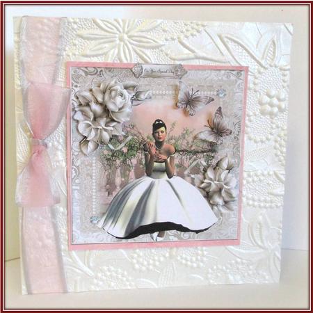 Enchanting Audrey with Roses by Rae Trees