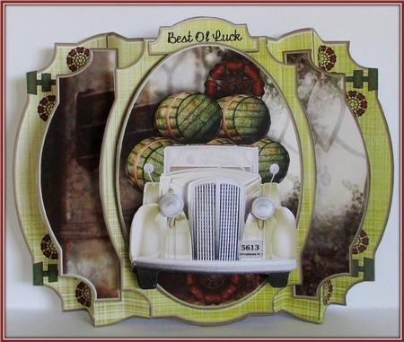 Gentlemen's Pop Out Card Kit by Rae Trees
